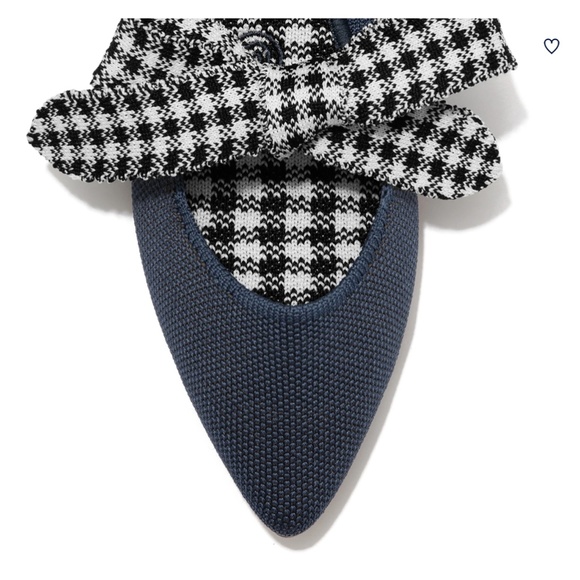 Rothy’s The Mary Jane in Ink Gingham. - Picture 7 of 11